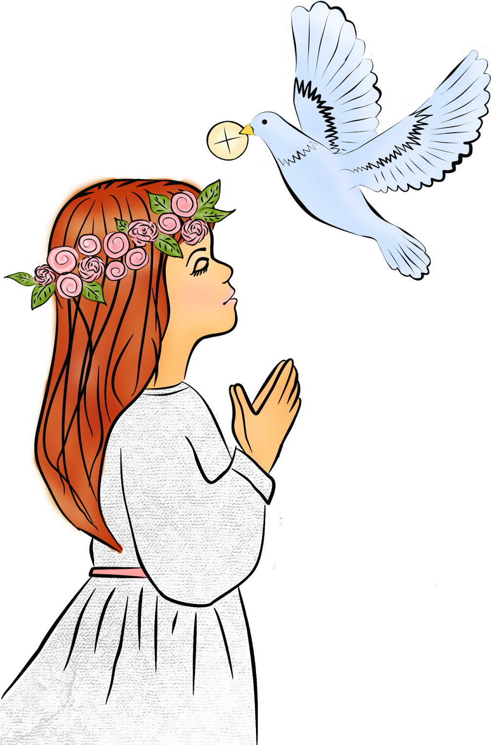 Pierwsza Komunia Święta - Clipart First Holy Communion (1030x1600)