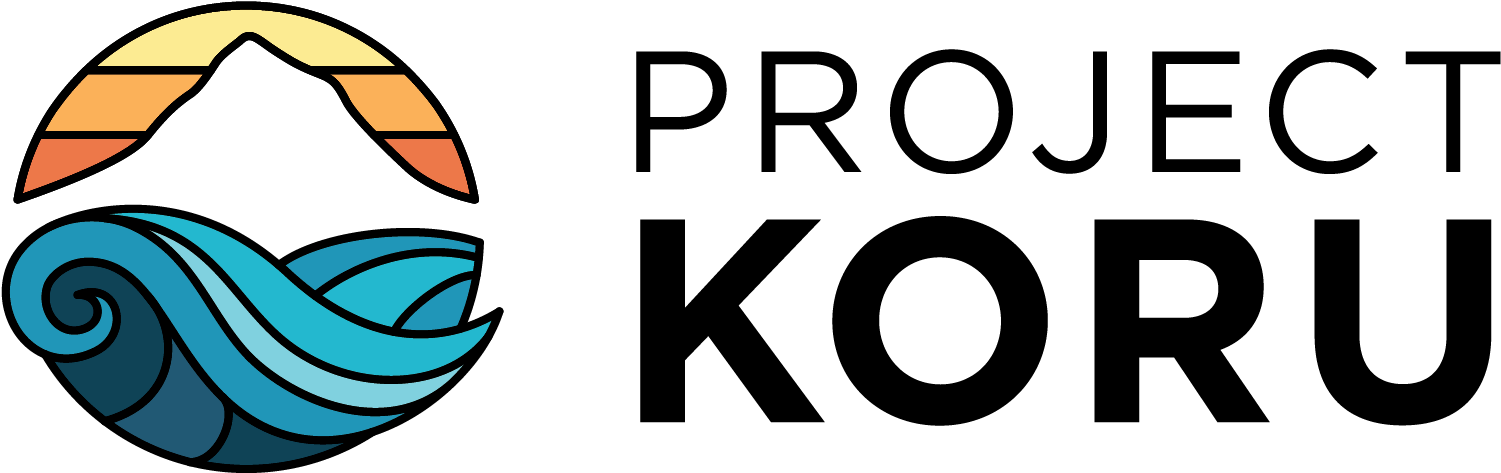 Donate To Kiteboard 4 Cancer & Send A Young Cancer - Project Koru Logo (1532x493)