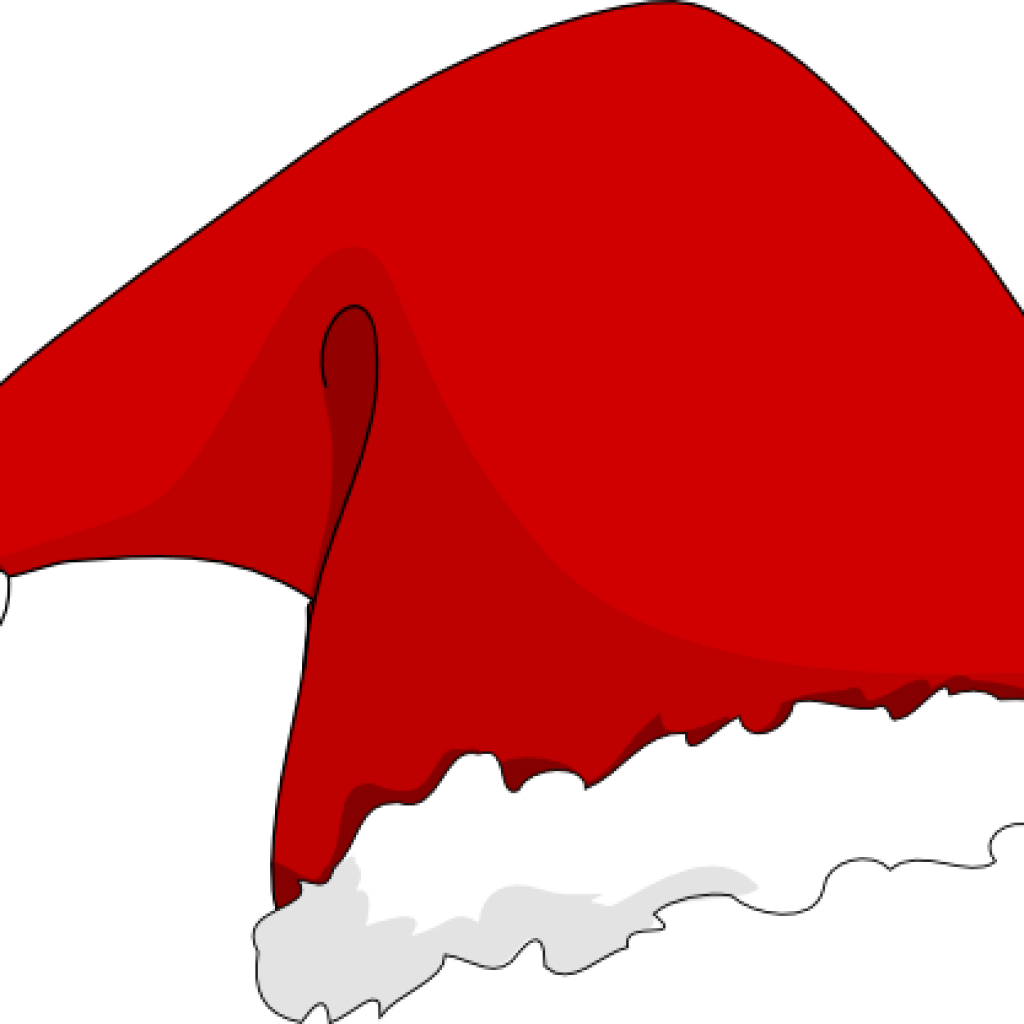 Large Santa Hat Santa Hat Clip Art At Clker Vector - Santa Hat Rectangle Magnet (1024x1024)