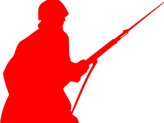 Flag Of The Soviet Union Russia Second World War Hammer - Soviet Soldier Ww2 Png (640x480)