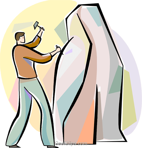 Sculpting Cliparts - Clip Art Sculpting (460x480)