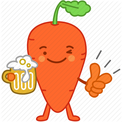 Angry Vegetables Png Clipart Vegetable Clip Art - Happy Vegetable (512x512)