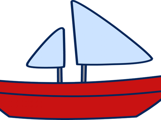 Sailing Ship Clipart 4th July - Transparent Background Boat Clipart (640x480)