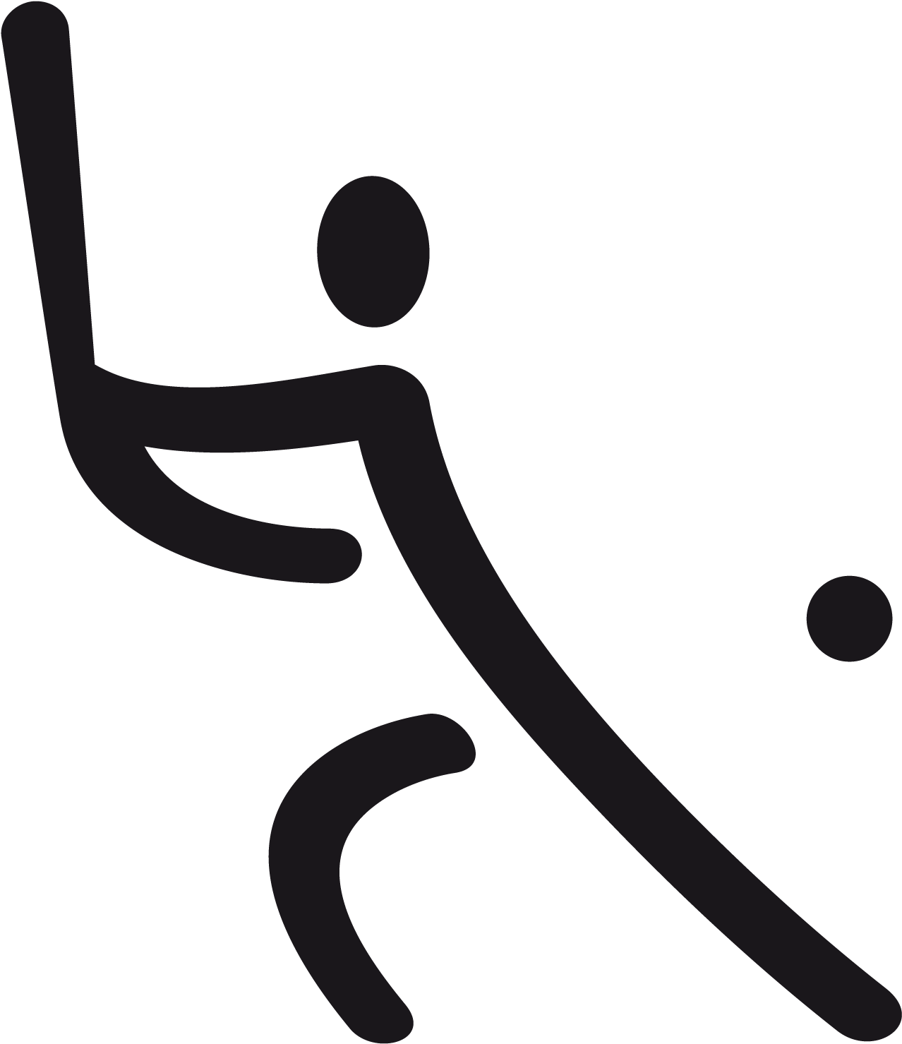 Softball - Special Olympics Softball Icon (3300x2550)
