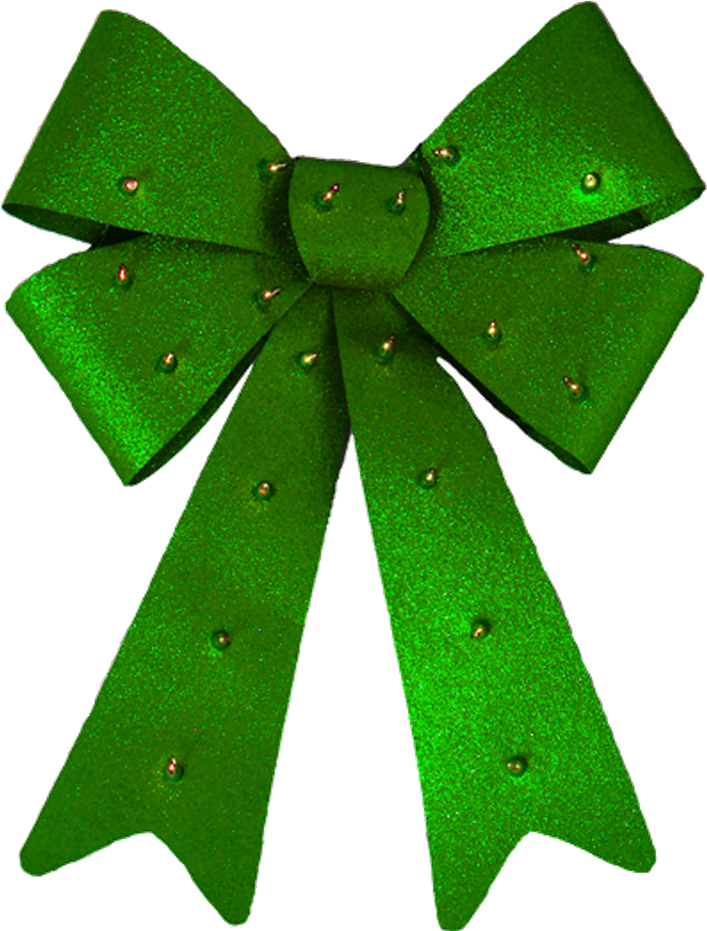 Green Christmas Ribbon Png - Clipart Images Of Green Christmas Bows (924x1100)