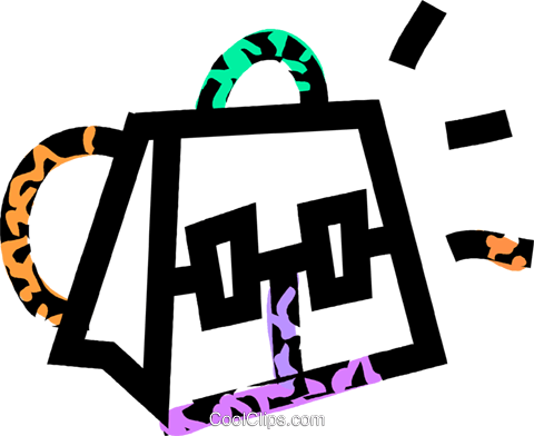 School Bag Royalty Free Vector Clip Art Illustration - School Bag Royalty Free Vector Clip Art Illustration (480x392)