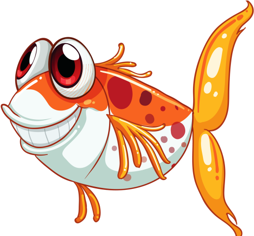 Sea Life Clipart Carson Dellosa - King Fish Cartoon Vector (640x480)