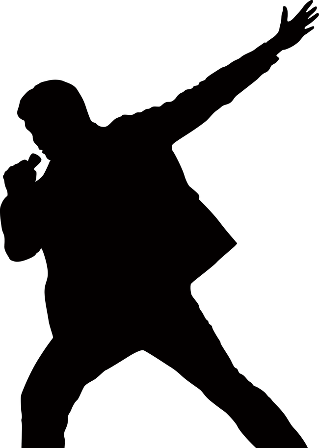 Clip Art Royalty Free Stock Singing Music Fashion Singer - Man Singing Png (650x913)