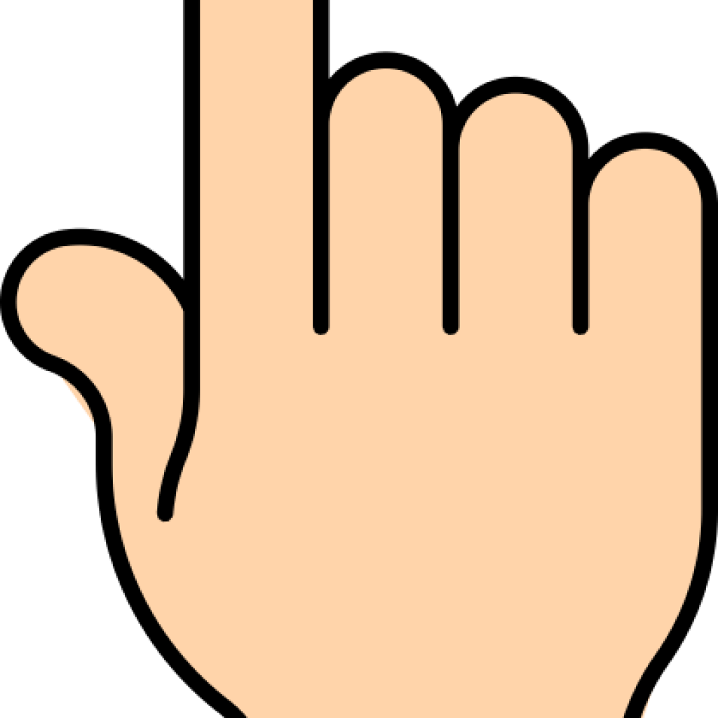 Pointed Finger Clip Art Pointing Finger Clip Art Clipart - Hand Pointer Vector (1024x1024)