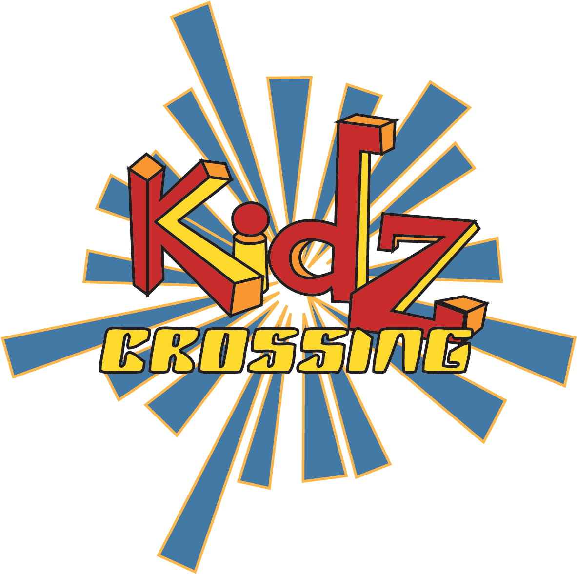 Kidzcrossing Children's Ministry - Graphic Design (1200x1200)