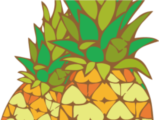 Pineapple Clipart Piece - Portable Network Graphics (640x480)
