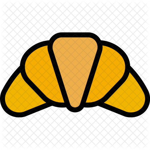 Crescent Clipart Bread - Croissant (512x512)