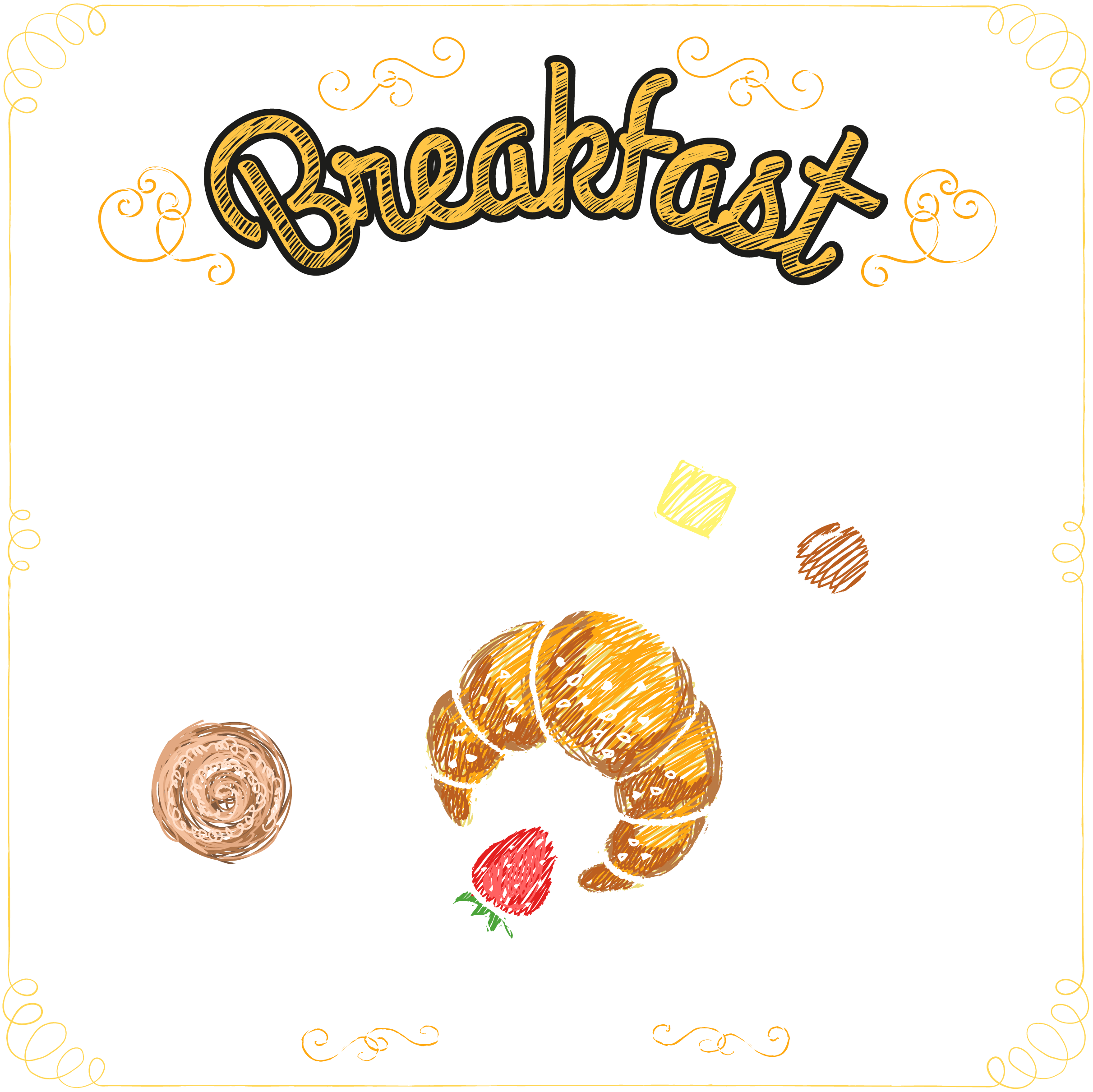 Clip Royalty Free Download Chalk Vector Food - Clip Royalty Free Download Chalk Vector Food (2423x2421)
