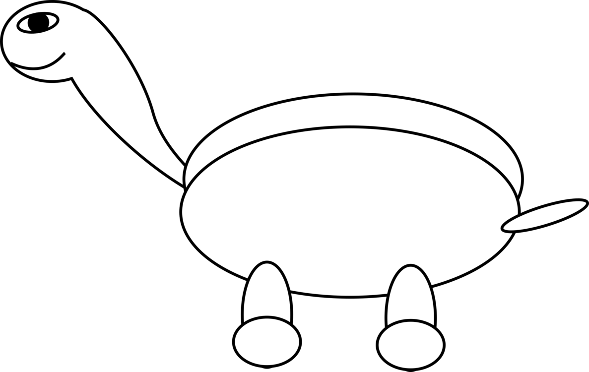 All Photo Png Clipart - Turtle Outline (1187x750)