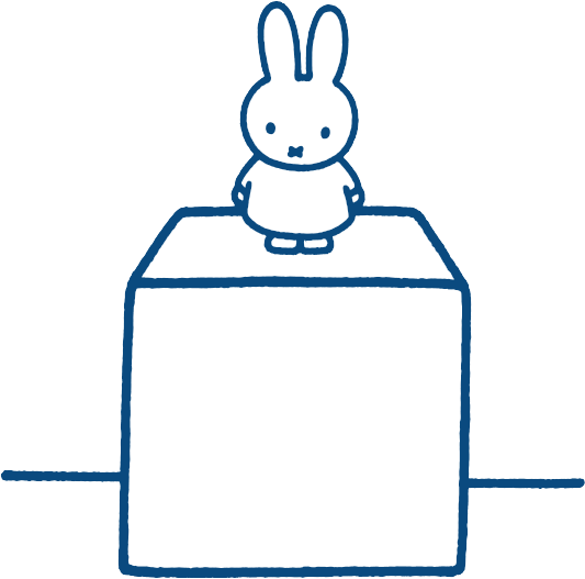 Miffy Art Parade - Miffy (533x527)