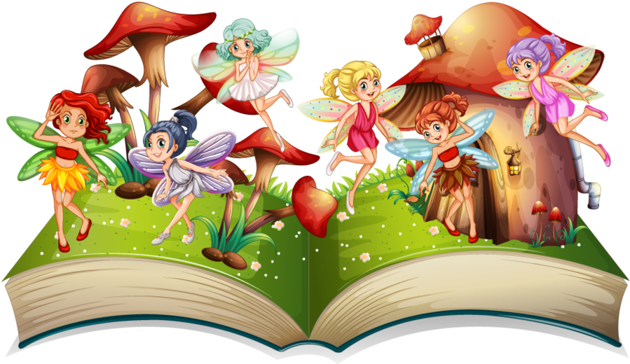Storybook Clipart Royalty-free Clip Art - Mushroom House Clip Art (899x520)