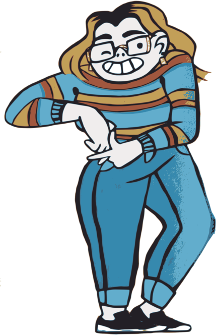 Headgear Cartoon Human Behavior Character - Clip Art (441x750)