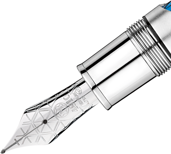 Montblanc Meisterstück Solitaire Blue Hour Skeleton - Most Expensive Pen Montblanc (750x750)