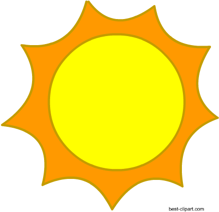 Free Clipart Image Of Sun - Circle (450x450)