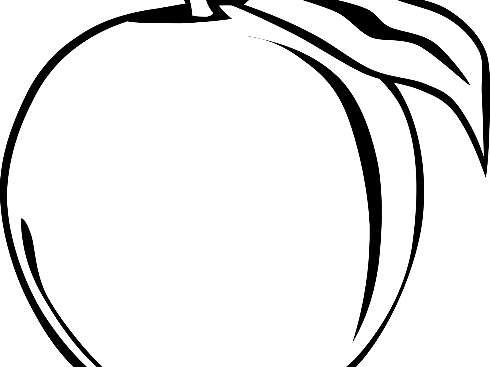 Apple Fruit Clipart Fruitsblack - Apple (1600x1200)