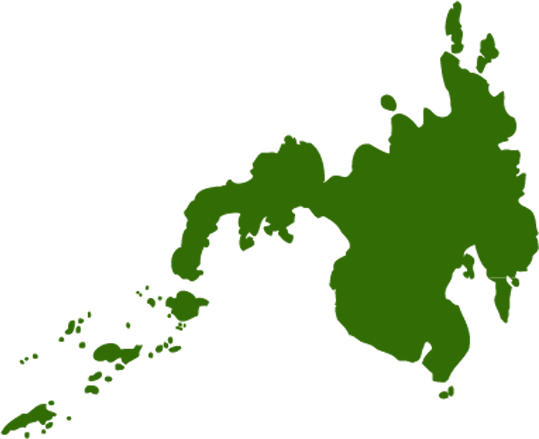 Doe, With Government All Out Support, Has Promoted - Philippine Map Luzon Visayas Mindanao (539x439)