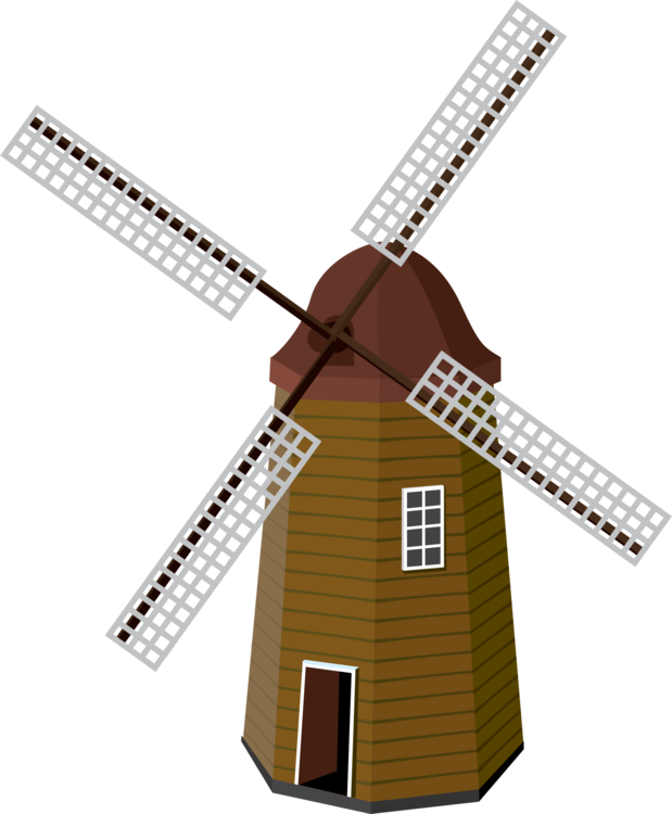 All Photo Png Clipart - Windmill Clipart (619x750)