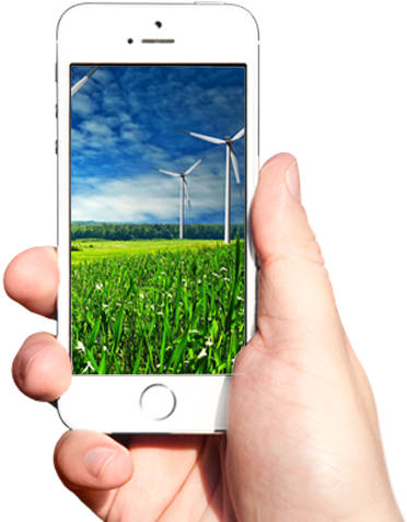 Hummer Wind Turbine Image - Snapchat Photo In Hand (524x574)