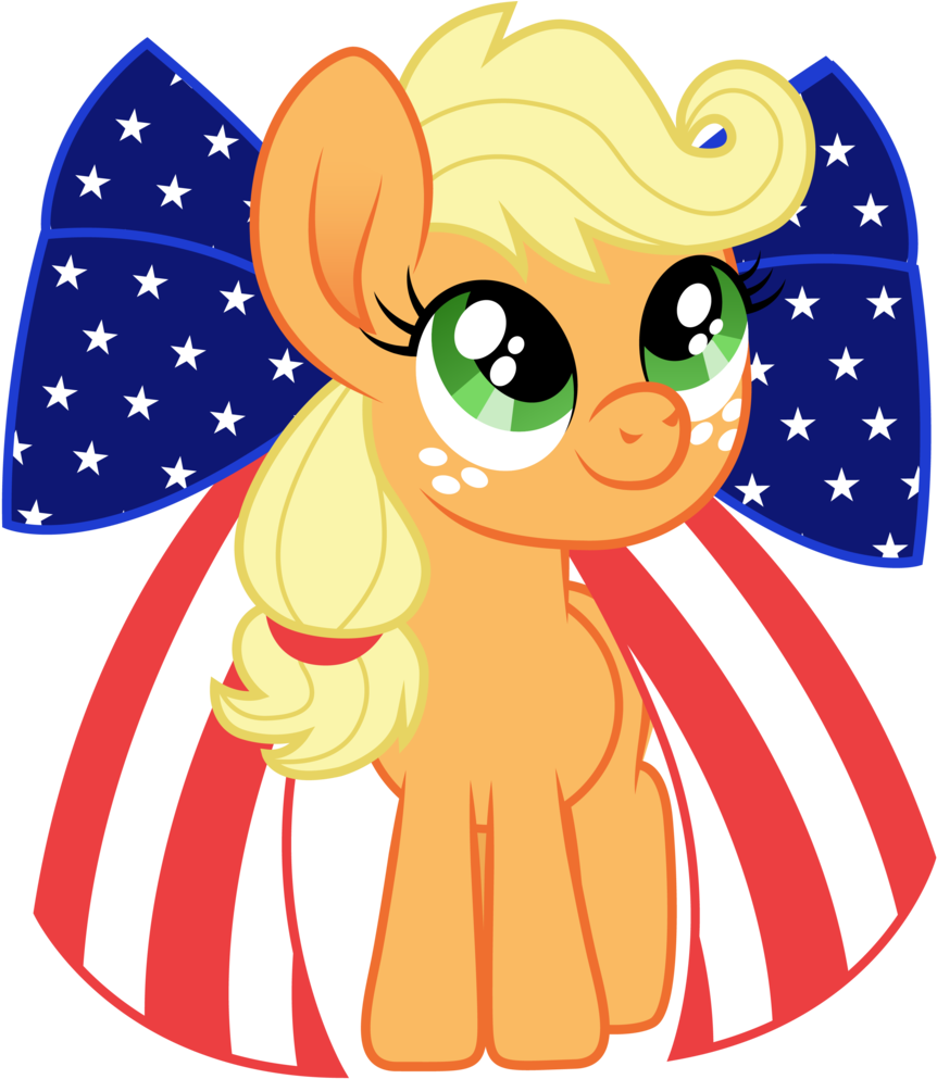 4th Of July, Amerijack, Applejack, Artist - My Little Pony: Friendship Is Magic Fandom (872x1024)