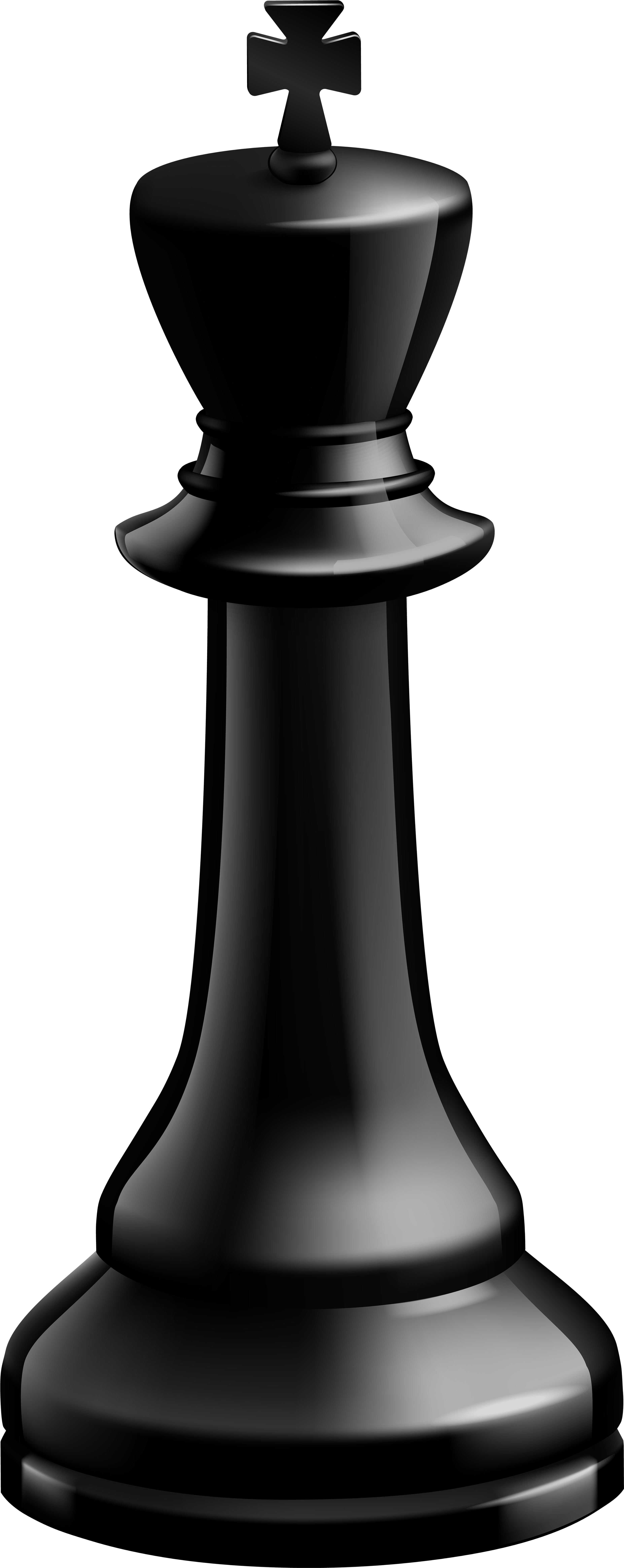King Black Chess Piece Png Clip Art - King Chess Piece Png (3257x8000)