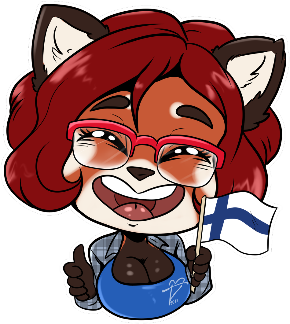 Tatara94 Happy Independence Day Finland - Cartoon (1168x1200)