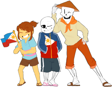 Happy Independence Day - Filipinotale Undertale (400x316)