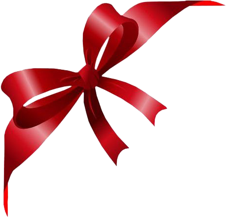 Christmas Ornament Border Png - Red Ribbon Vector (547x456)