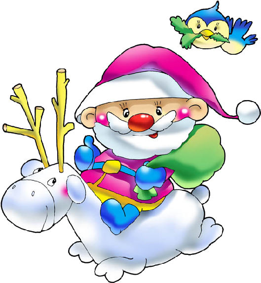 Funny Christmas Clip Art - Embroidery (600x600)