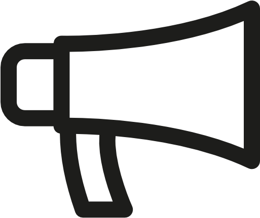 Download Clip Art Transparent Library Money Free On - Megaphone Icons Black And White Png (512x512)