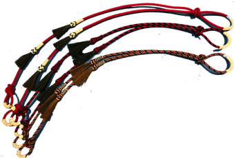 Caballo Azteca Reins, Mota De Cerda Fina - Horse (370x450)