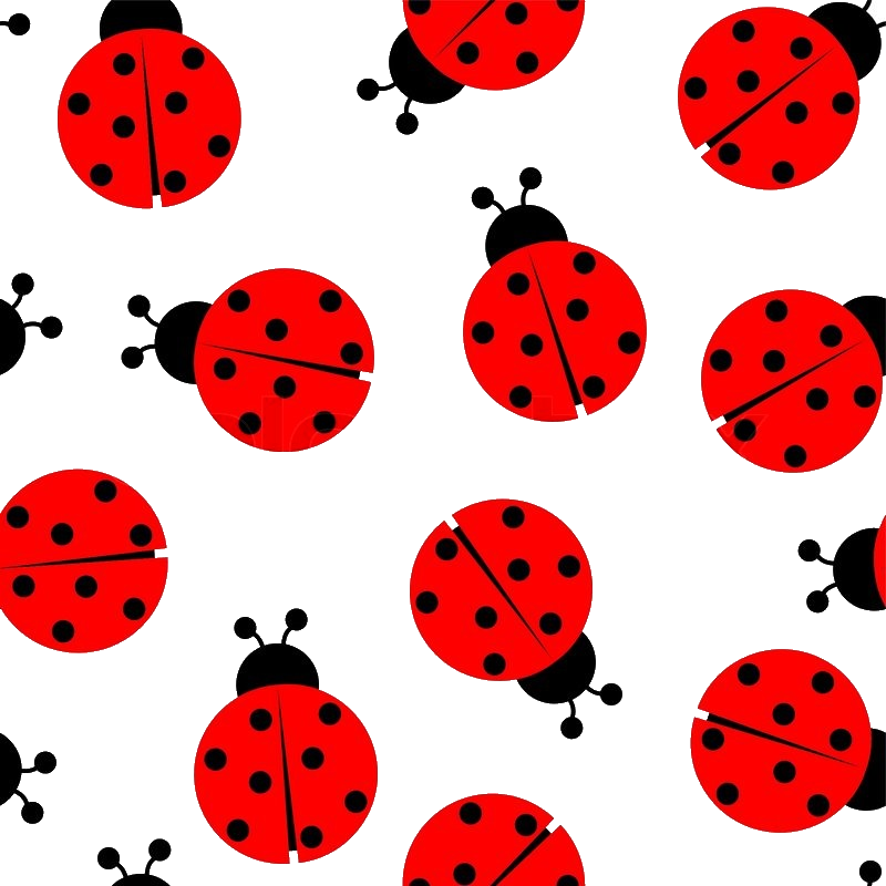 Free Download Ladybug Pattern Clipart Clip Art - Ladybug Pattern Free (800x800)