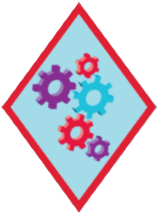 About Our Badges Space Cookies - Girl Scout Cadette Cooking Badge (485x485)