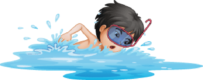Go Swimming Clipart - Transparent Background Swimming Clipart (709x279)
