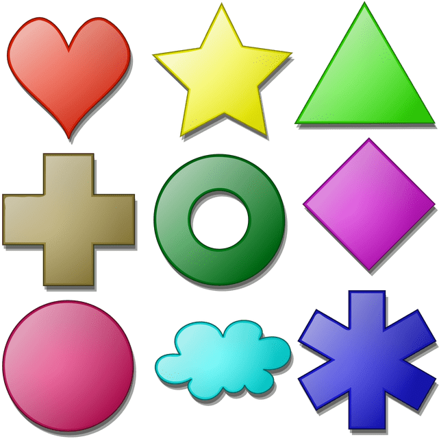 Clipartistnet Clip Art Colouringbook 68 Scalable - Shapes Clip Art (680x680)