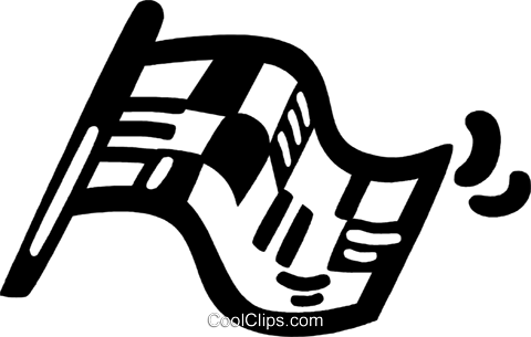 Racing Flag Royalty Free Vector Clip Art Illustration - Racing Flag Royalty Free Vector Clip Art Illustration (480x305)