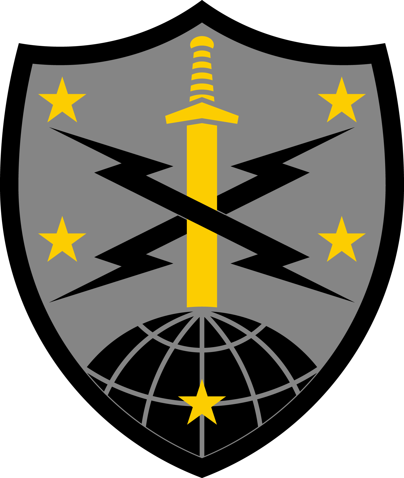Us Army 91st Cyber Bde Ssi - Brigade (1650x1950)