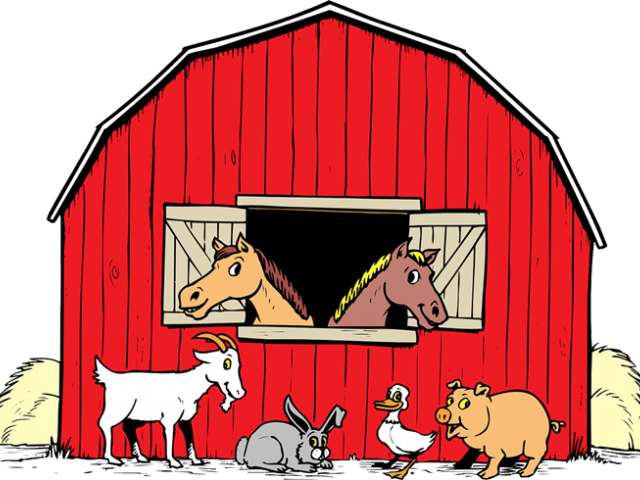 Free Farm Animal Clipart - Welcome To Our Farm Yard Sign (640x480)