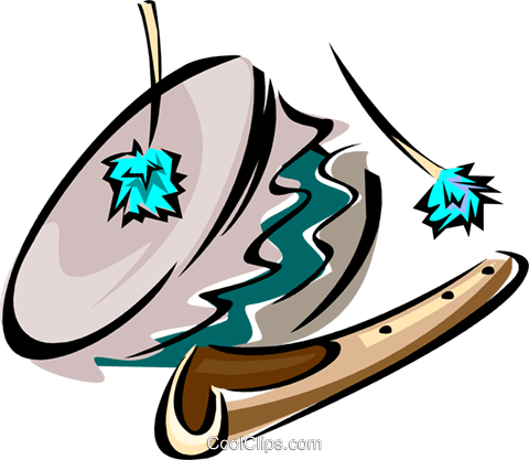 Musical Motif Royalty Free Vector Clip Art Illustration - Musical Motif Royalty Free Vector Clip Art Illustration (480x417)
