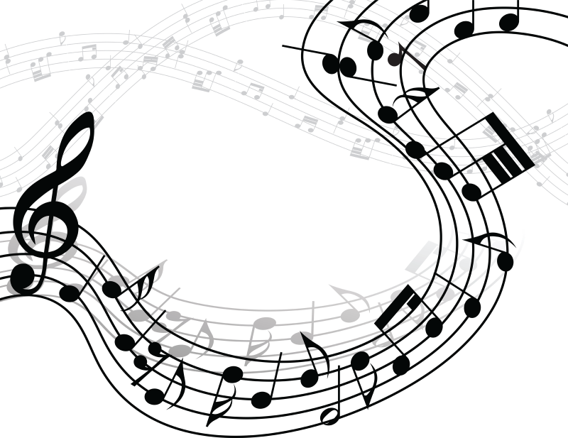 Music Logo Background Png (800x617)