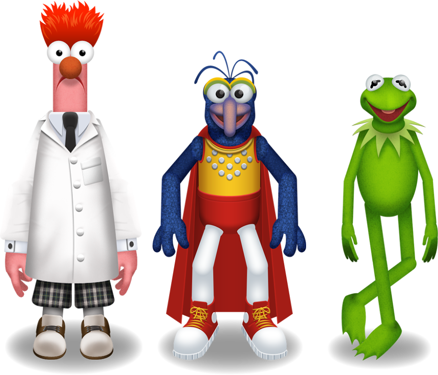 Cartoon Clipart The Muppets Animal Clip Art - Cartoon Png Transparent Muppets (860x736)