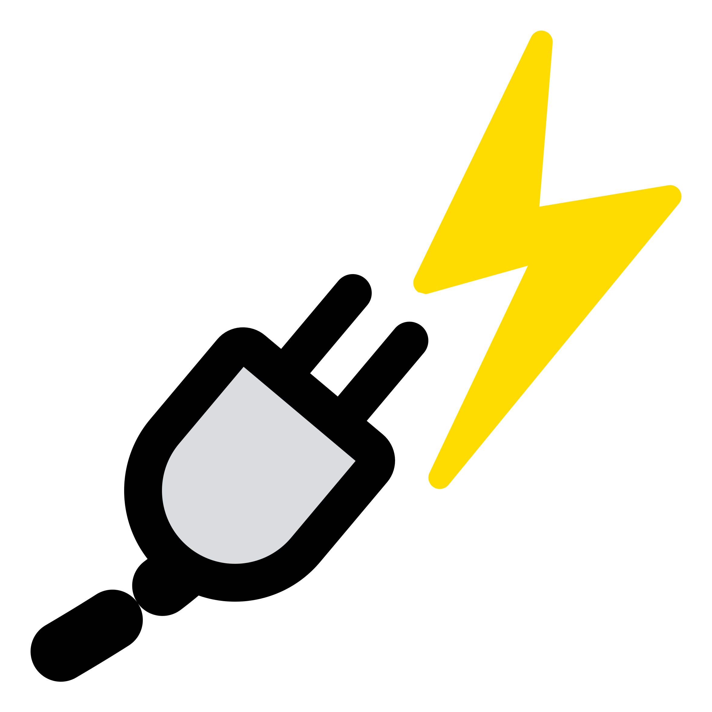 Ac Adapter Computer Icons Ac Power Plugs And Sockets - Energia Icono Png (2400x2400)