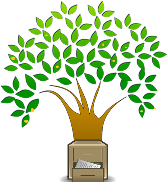 The Mustard Seed Files - Tree Logo Vector Png (800x600)