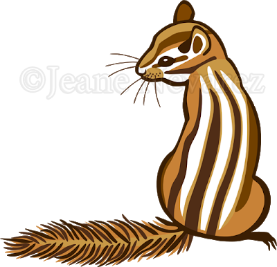Chipmunk - Chipmunk Clipart (400x386)