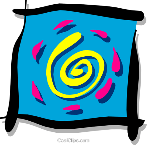 Wigglies And Squiggles Royalty Free Vector Clip Art - Iteration (480x471)