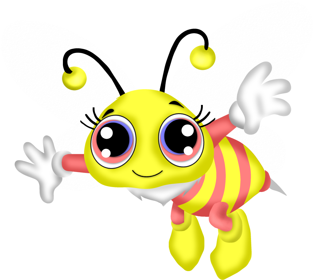 Bee Clipart, Bumble Bee Cartoon, Buzz Bee - Para Descargar Gratis De Feliz Sabado (1024x1044)